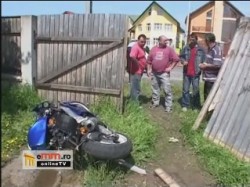 Motociclist accidentat mortal in Satu Nou de Jos